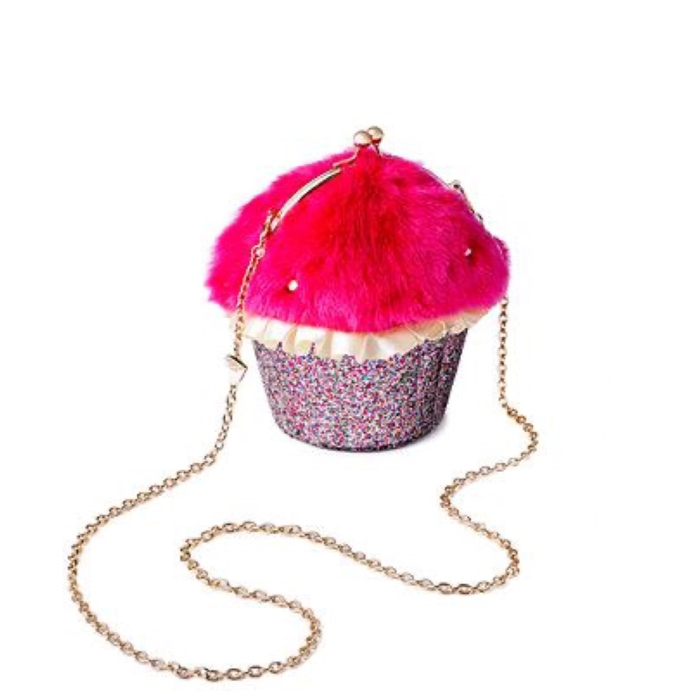 Betsey Johnson Cupcake Trolls Crossbody Purse